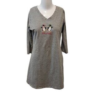[Pillow Talk] Snow Happy Pajama Dress - Size S
